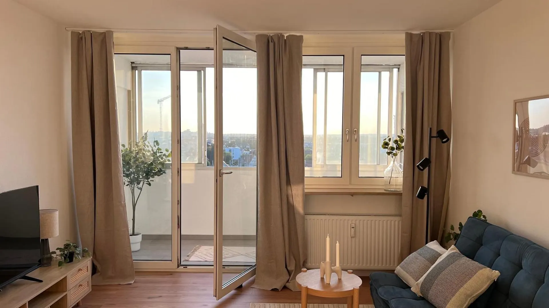 Casa Sunset Augsburg - Kostenlos Parken - Unvergessliche Aussicht - 1Min Zu Tram&Bus