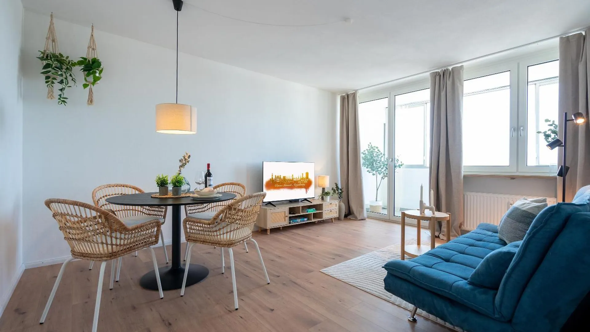 Casa Sunset Augsburg - Kostenlos Parken - Unvergessliche Aussicht - 1Min Zu Tram&Bus Apartment